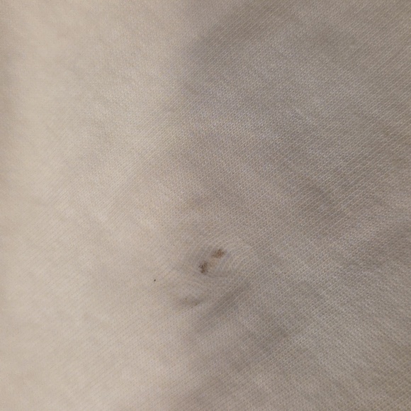 PINK Victoria's Secret White Long Sleeve Tee with Rainbow Logo. Size S - Picture 3 of 5